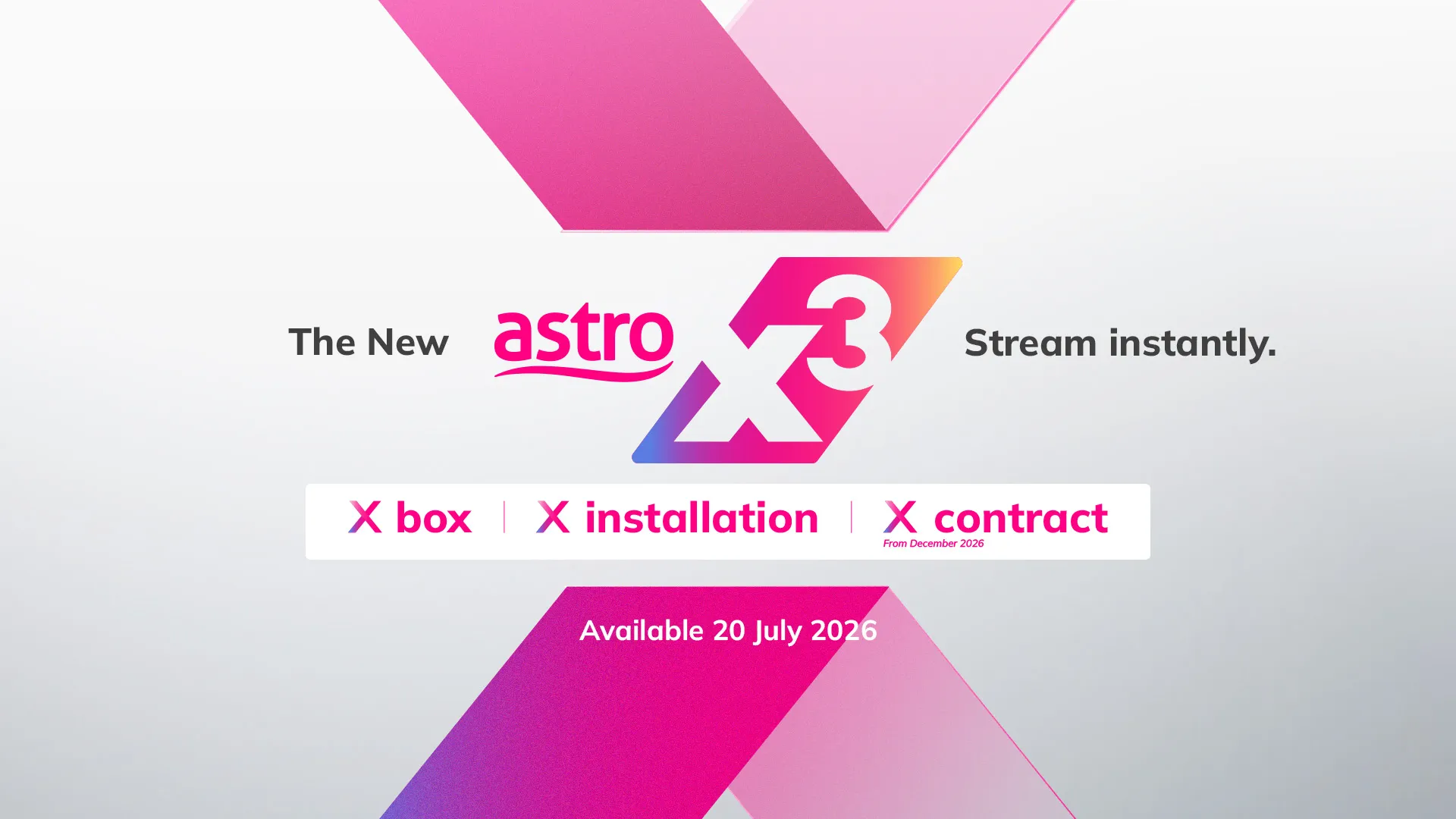 Stream instantly with the new Astro X3