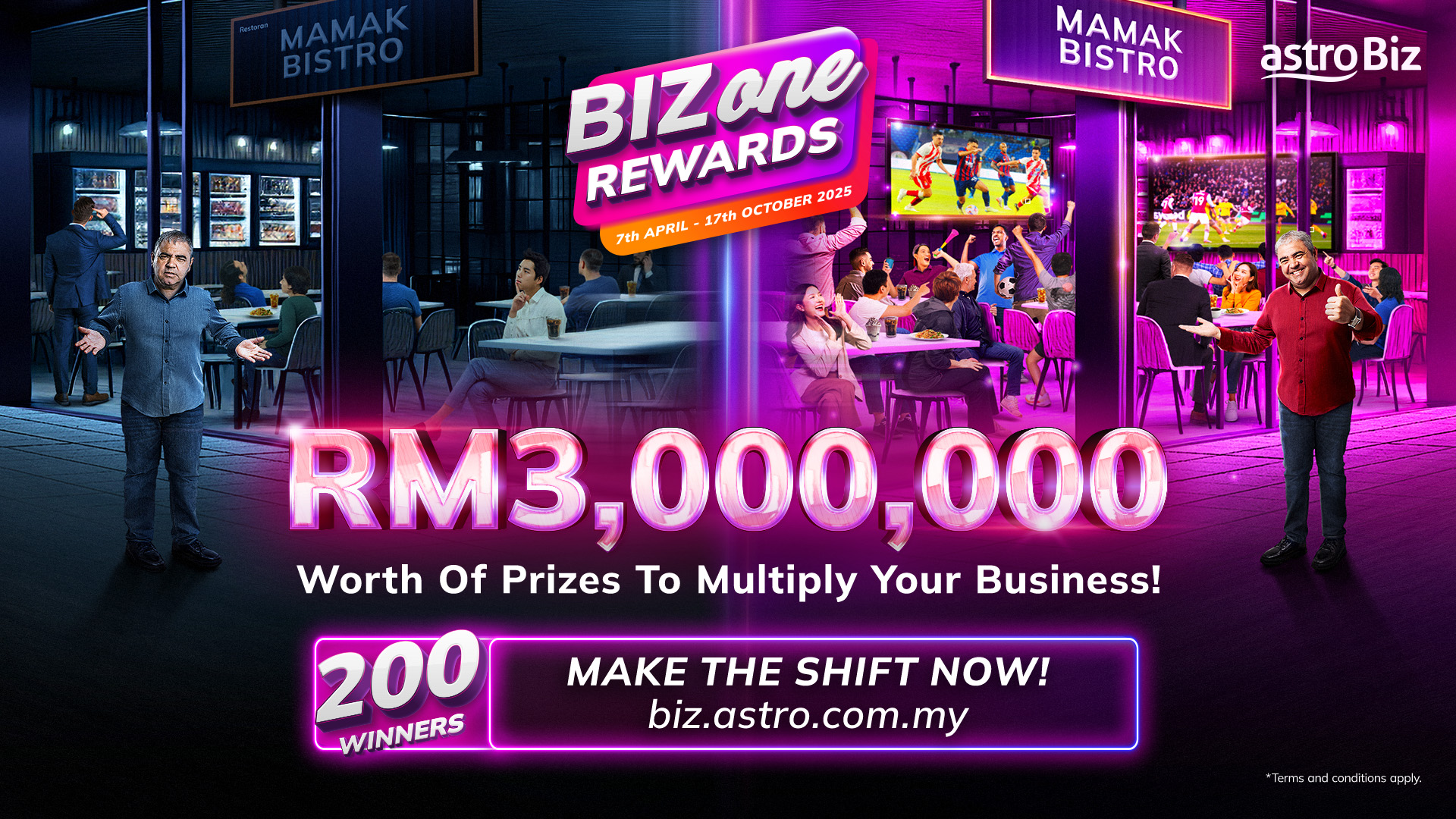 Astro’s BIZone Rewards Campaign Turns Over 80 F&B Outlets into Local Hotspots – with More to Come