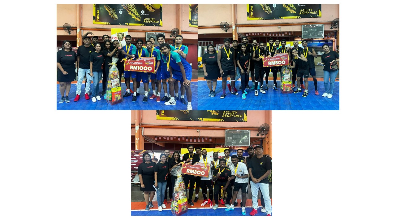 RAAGA announces winners for ‘Merdeka Cup 2022’ futsal tournament