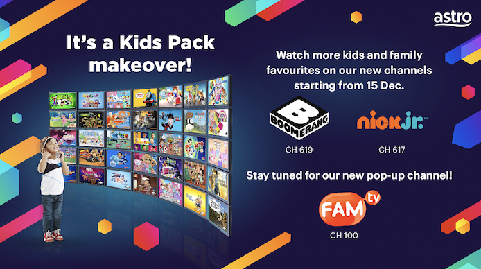 Astro’s kids offering gets a makeover!