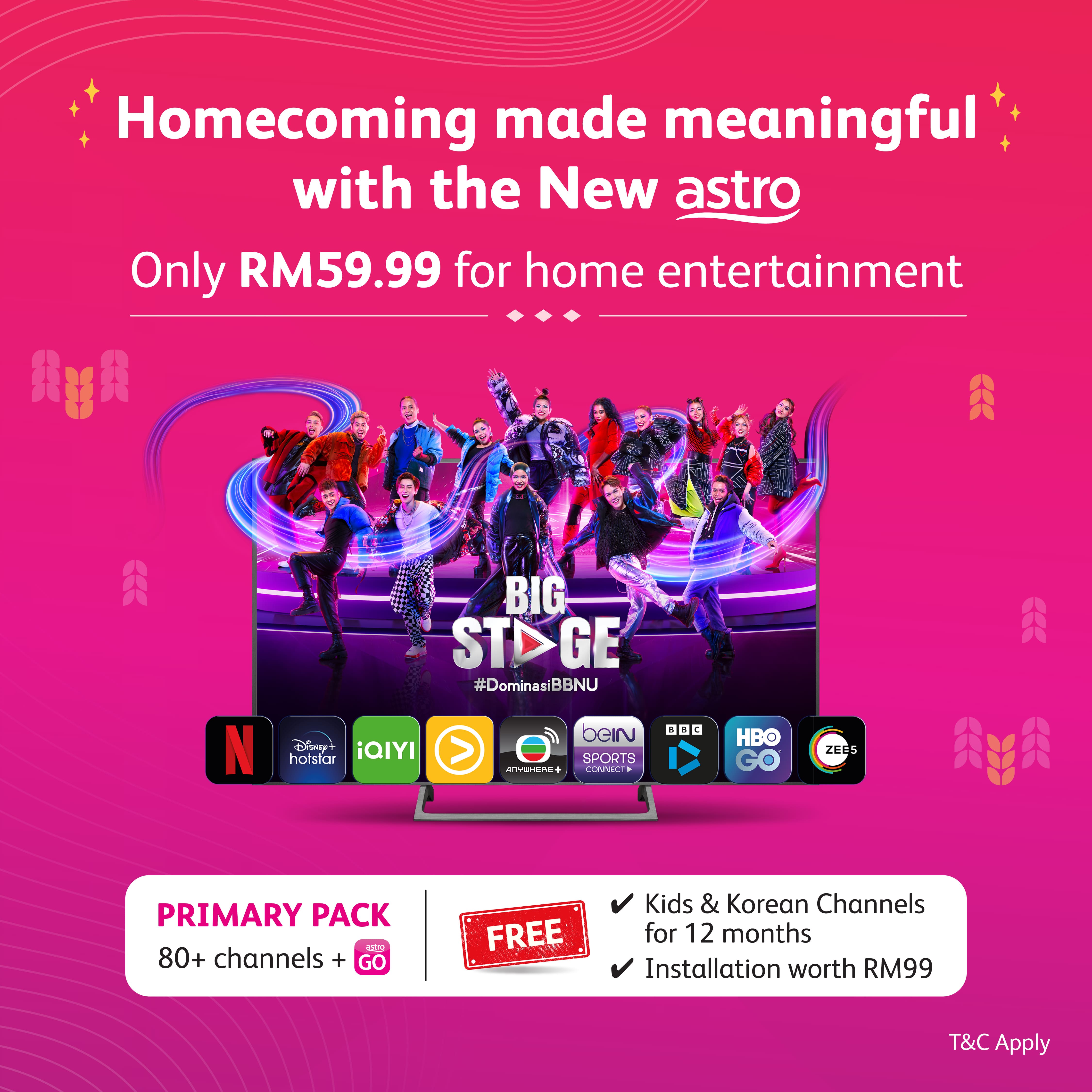 Celebrate Pesta Kaamatan and Hari Gawai with FREE Korean and Kids Channels on Astro