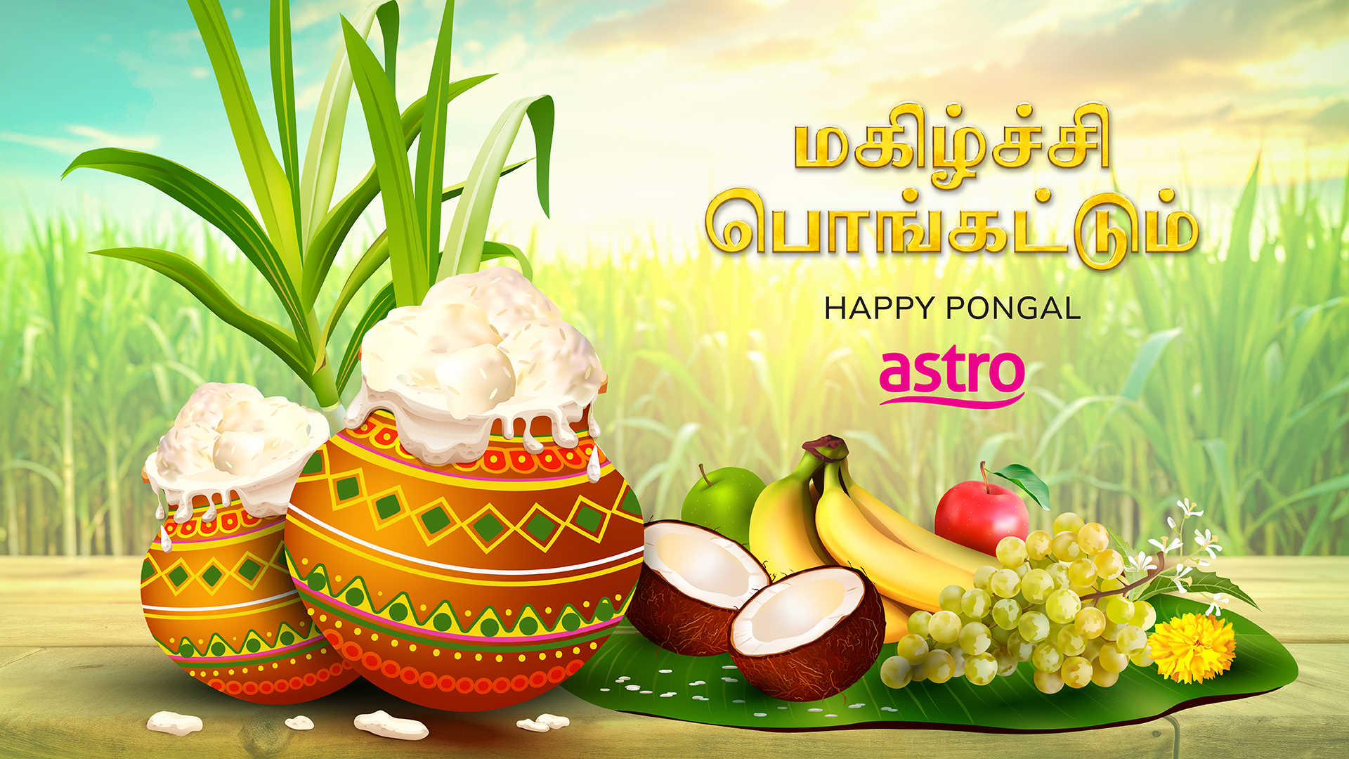 Astro celebrates this Pongal with the theme ‘Magizhchi Ponggattum’
