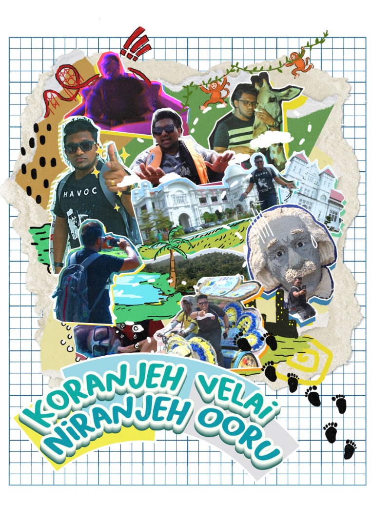 Local Tamil travelogue ‘Koranjeh Velai Niranjeh Ooru’ premieres  on Astro Vinmeen (Ch 202) from 20 April