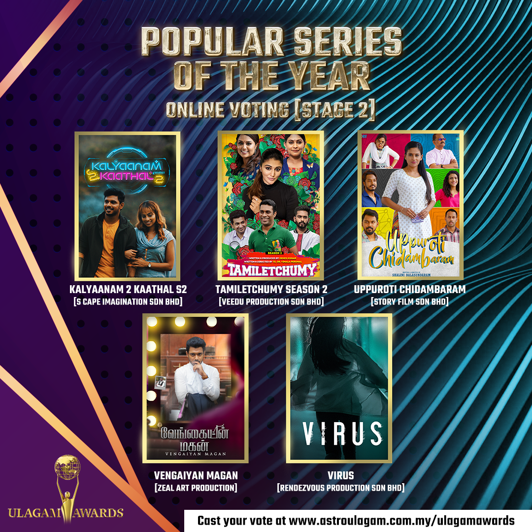 Malaysians can now vote for Popular Awards finalists in ‘Ulagam Awards 2023’