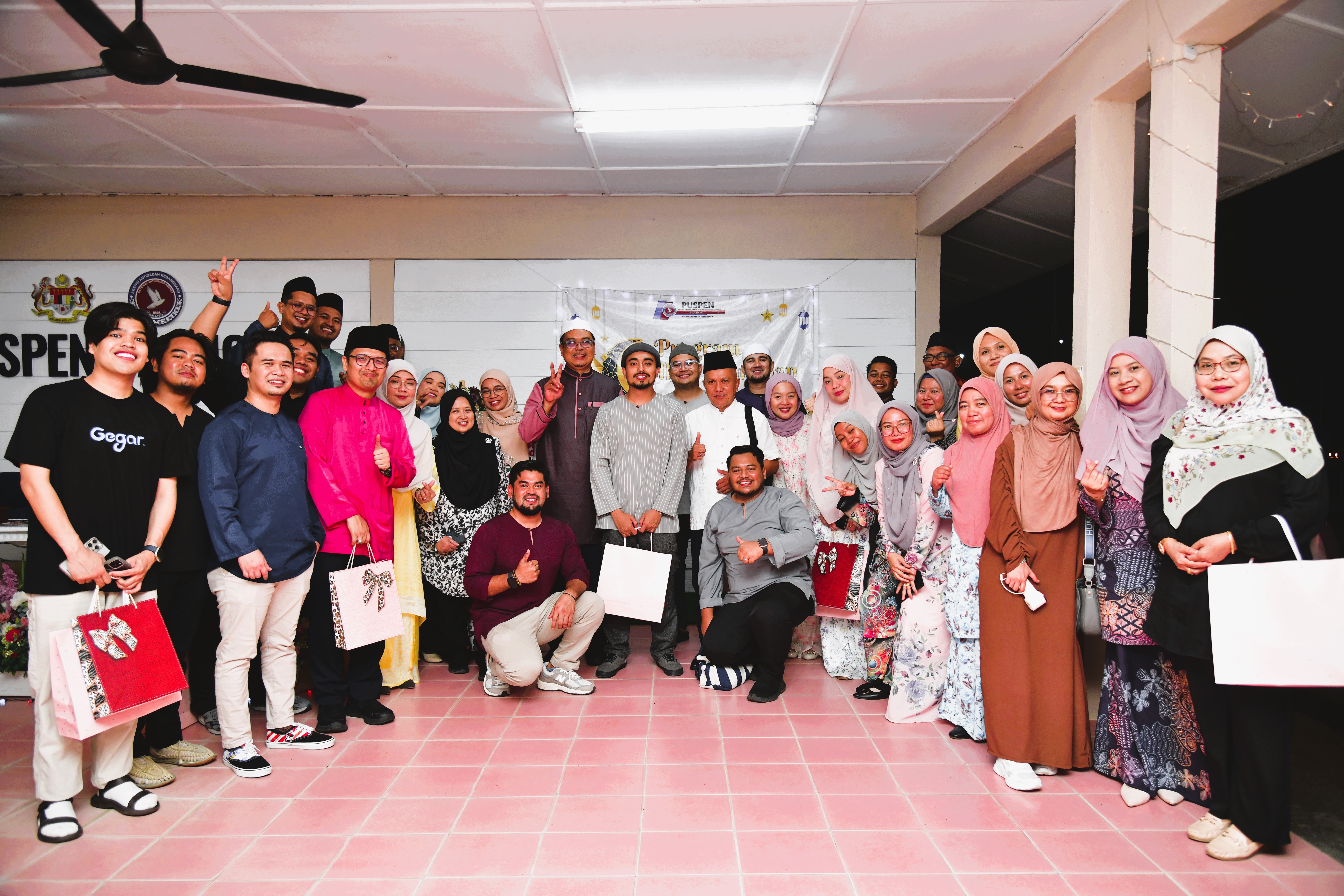 THR GEGAR Menyantuni Petugas & Penghuni PUSPEN Bachok Untuk Aktiviti Ramadan