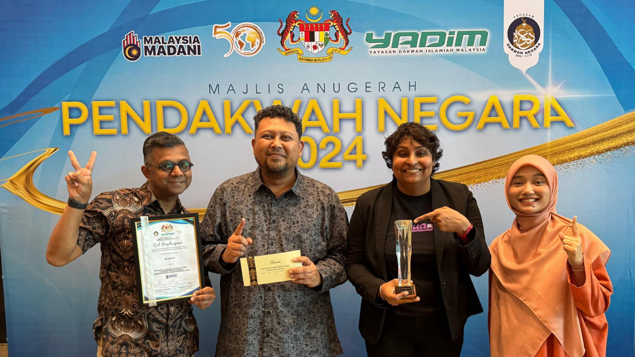 ZAYAN Raih Anugerah Sahabat Dakwah di Majlis Anugerah Pendakwah Negara 2024