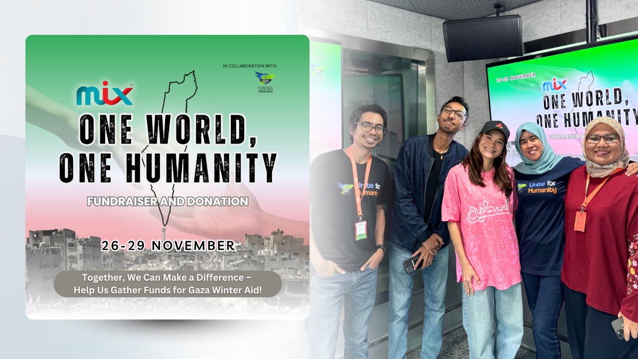 RM30,000 Raised in a Day: MIX and Malaysians Unite to Support Gaza