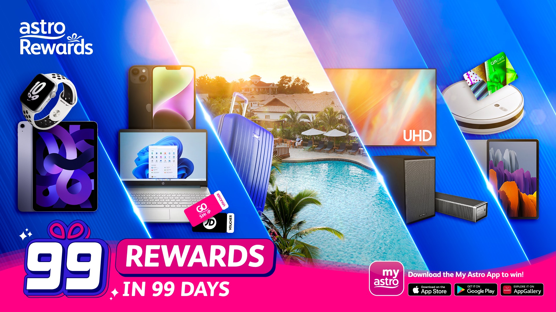 99 Rewards in 99 Days with Astro Rewards!