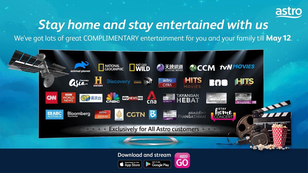 Astro Adds Complimentary Viewing for 6 Learning Channels