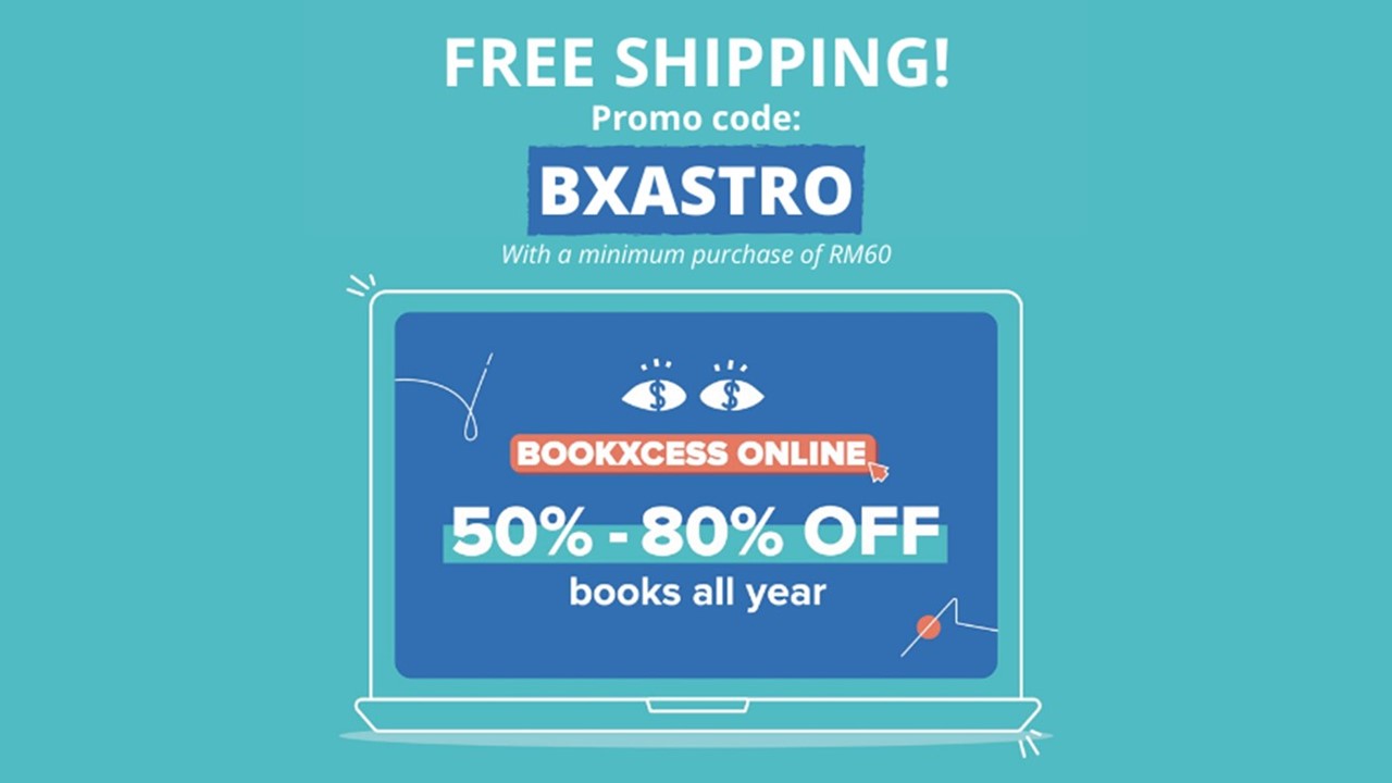 Astro customers enjoy discounts and free delivery from BookXcess