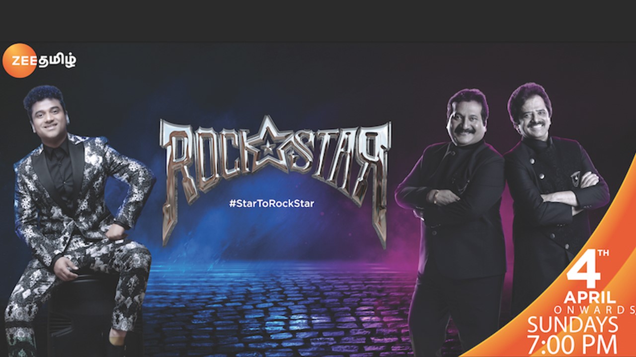 Celebrity music reality show, `Rockstar` premieres on Zee Tamil HD (Ch 223)