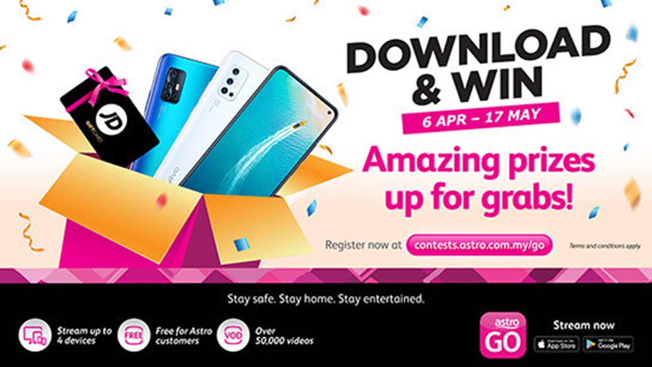 Download Astro GO for free and win prizes