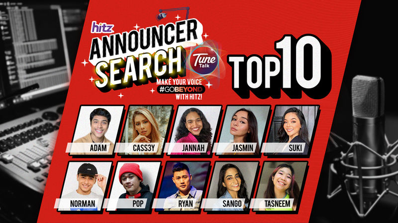 ‘HITZ Announcer Search’ announces Top 10 shortlisted candidates
