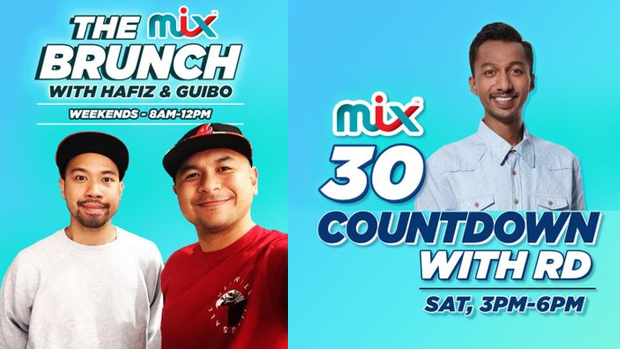 MIX welcomes popular radio hosts Hafiz, Guibo & RD to the family