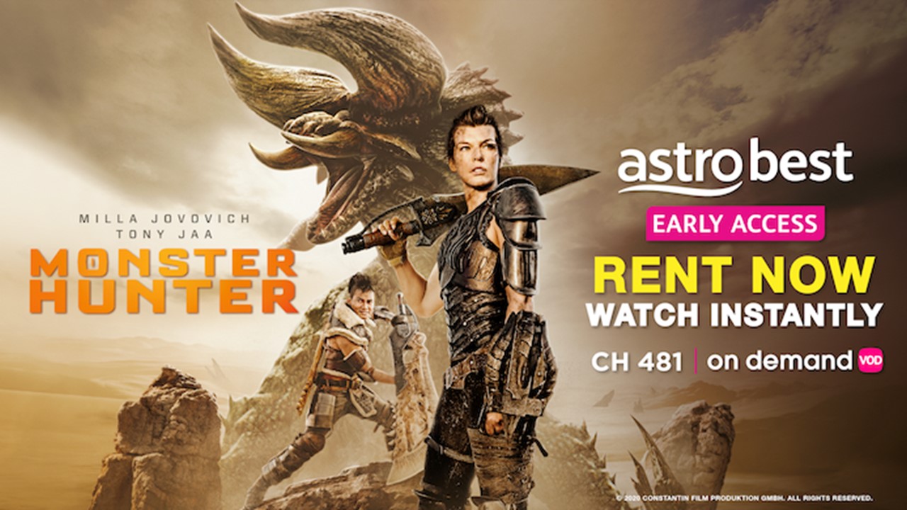 Stream action-fantasy film ‘Monster Hunter’ on Astro and stand to win prizes