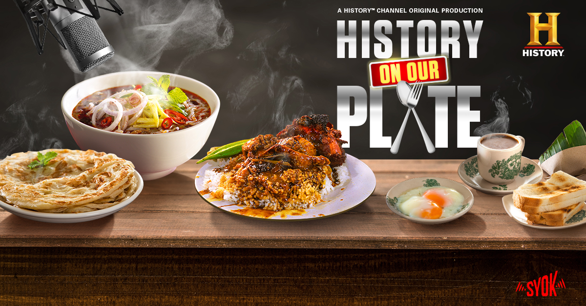 Stream The HISTORY Channel Asia’s first original podcast exclusively on SYOK