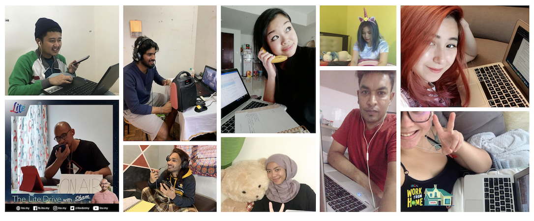 Astro Radio announcers work from home  to keep Malaysians informed and entertained