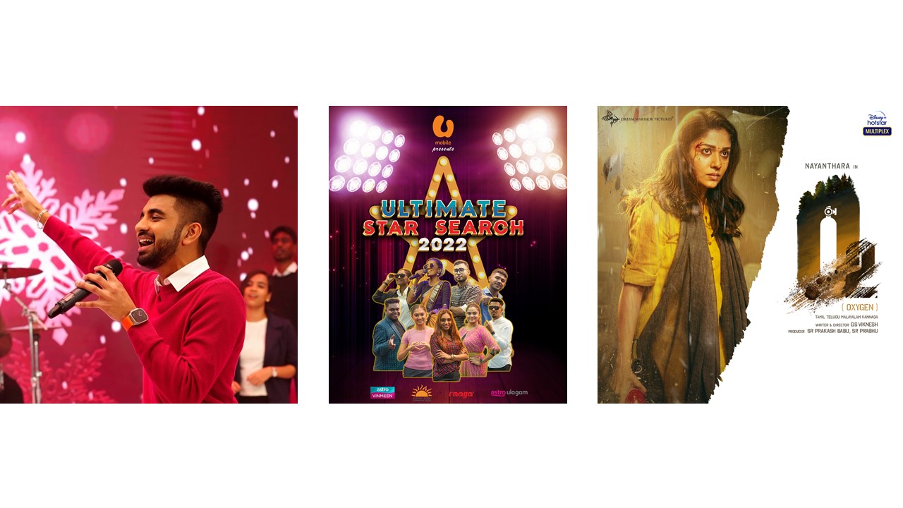 Enjoy exciting holiday specials this December on Astro Vinmeen (Ch 202)