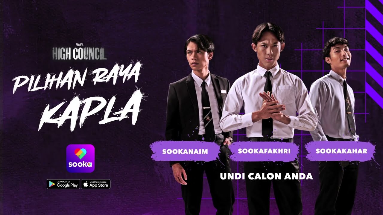 Fenomena Projek High Council kini tiba di aplikasi sooka