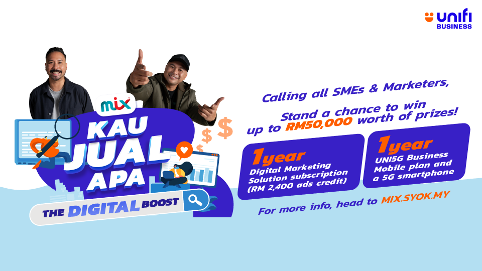 MIX Drive’s "Kau Jual Apa – The Digital Boost" Empowering Local SMEs to Grow Digitally