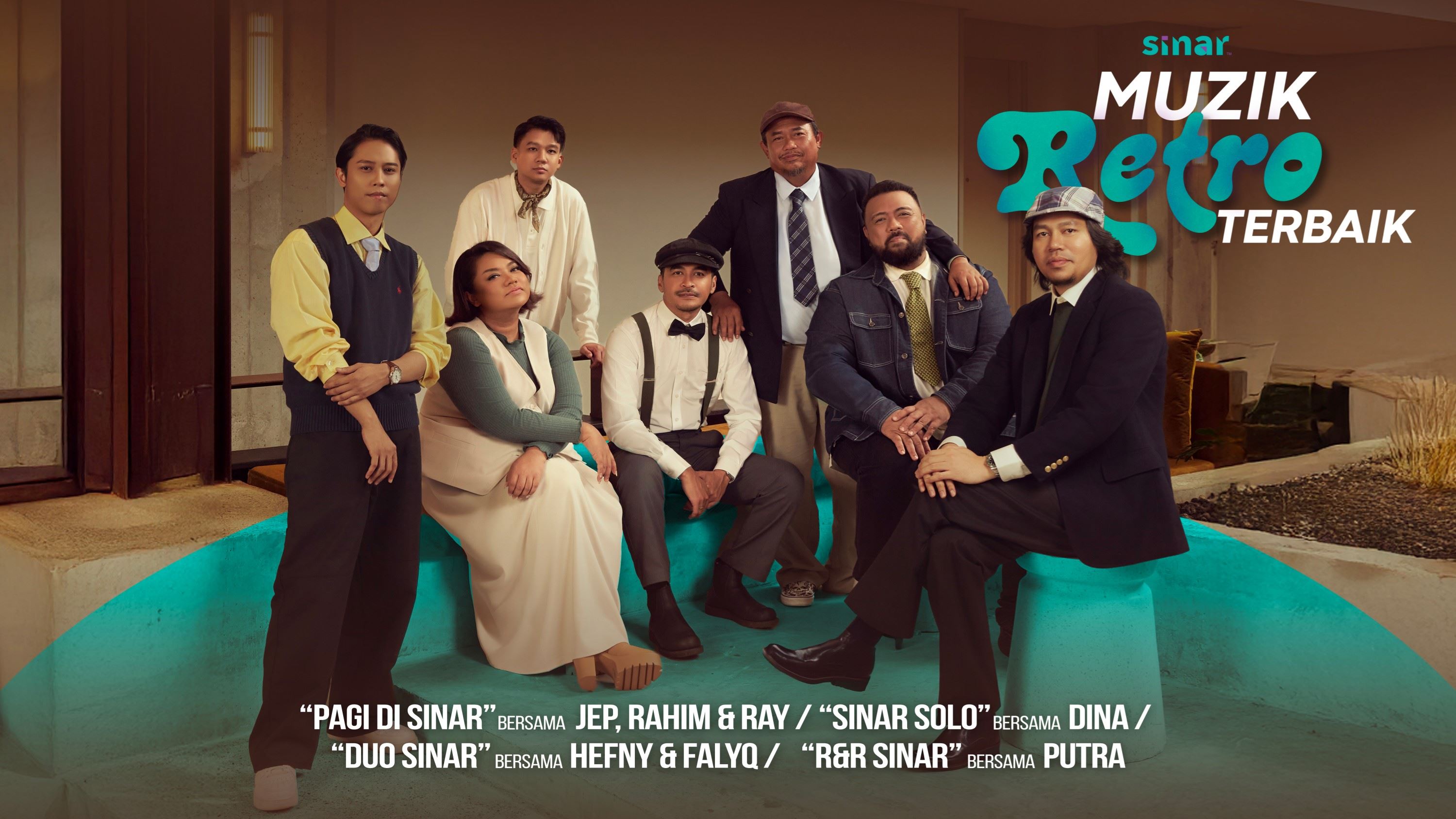 SINAR Tampil Tagline Baharu Muzik Retro Terbaik & Perkenalkan Barisan Penyampai