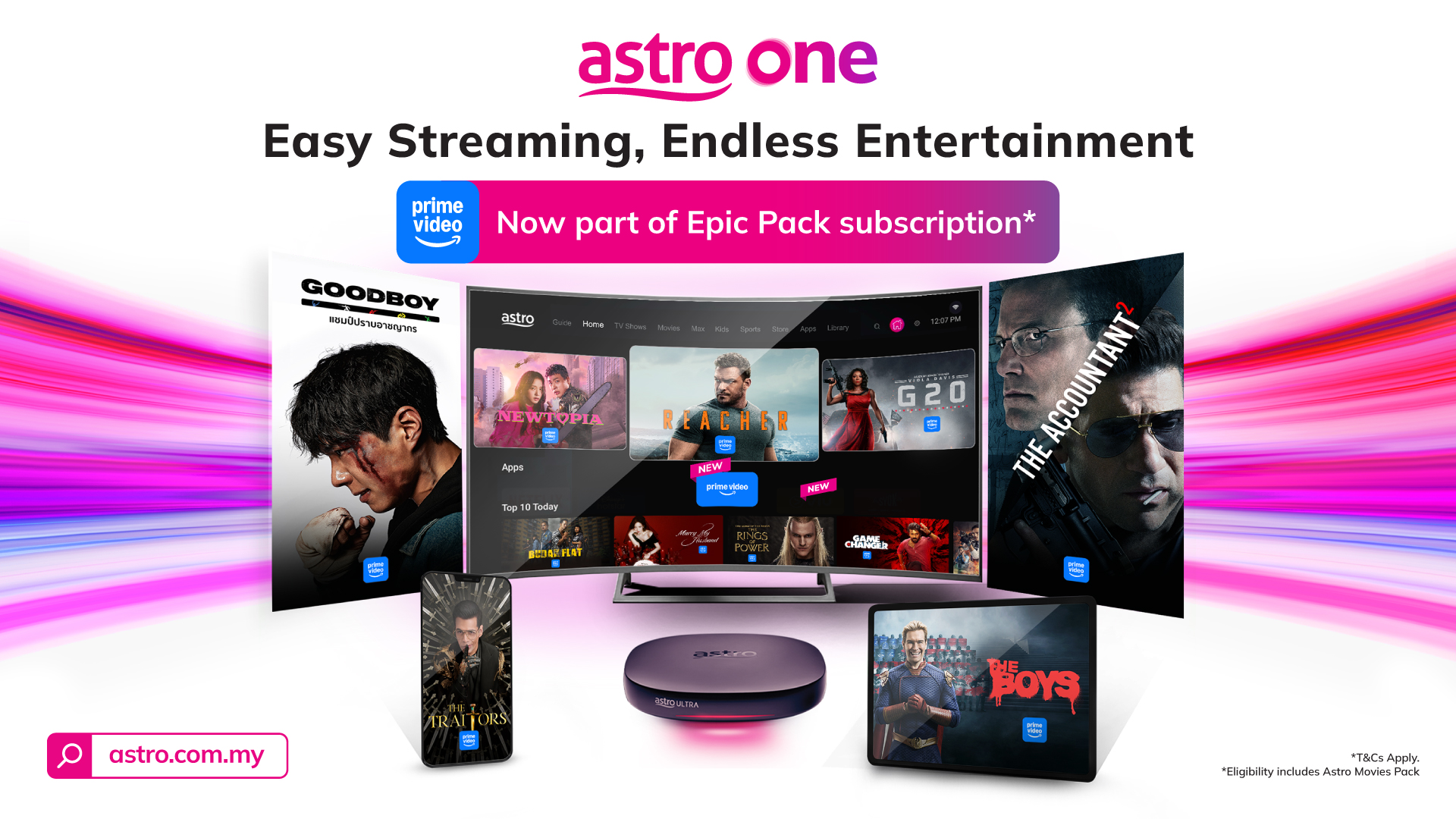 Astro One Brings All Your Favourite Streaming Apps Together for a Seamless Experience