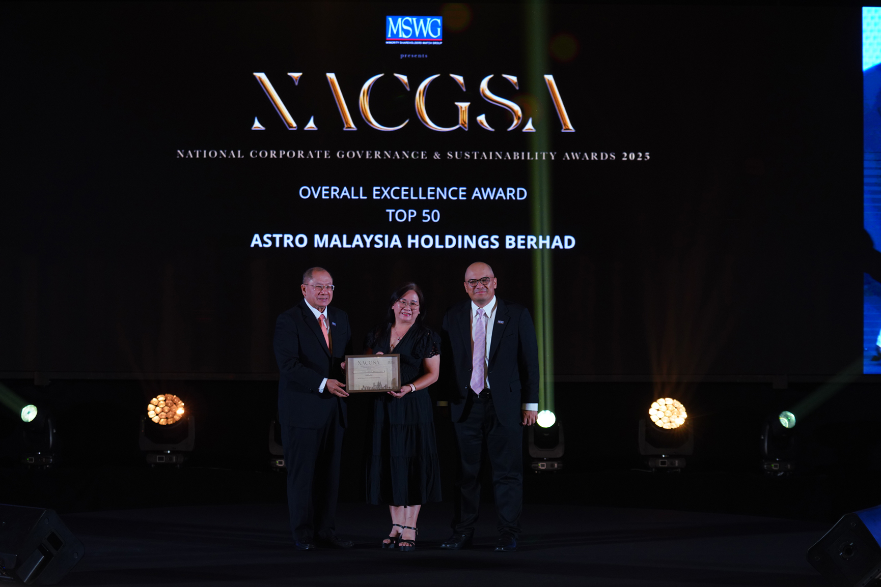 Astro Recognized Among Top 50 Public Listed Companies at NACGSA Awards 2025