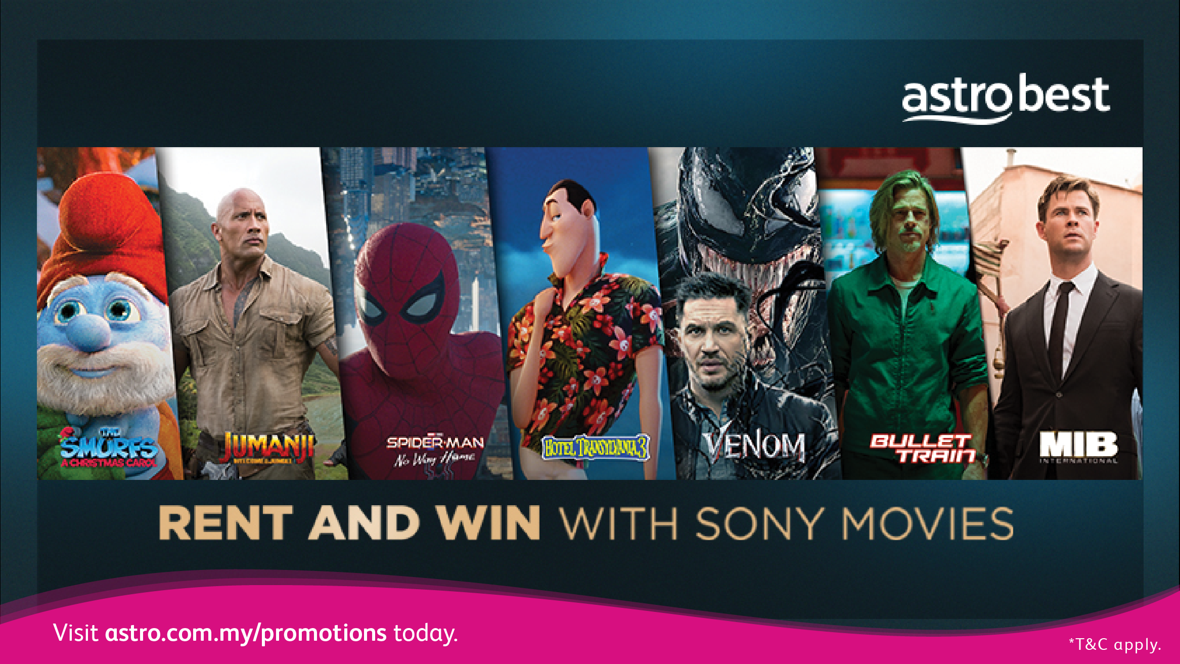 Stream blockbuster films on Astro Best and stand to win prizes