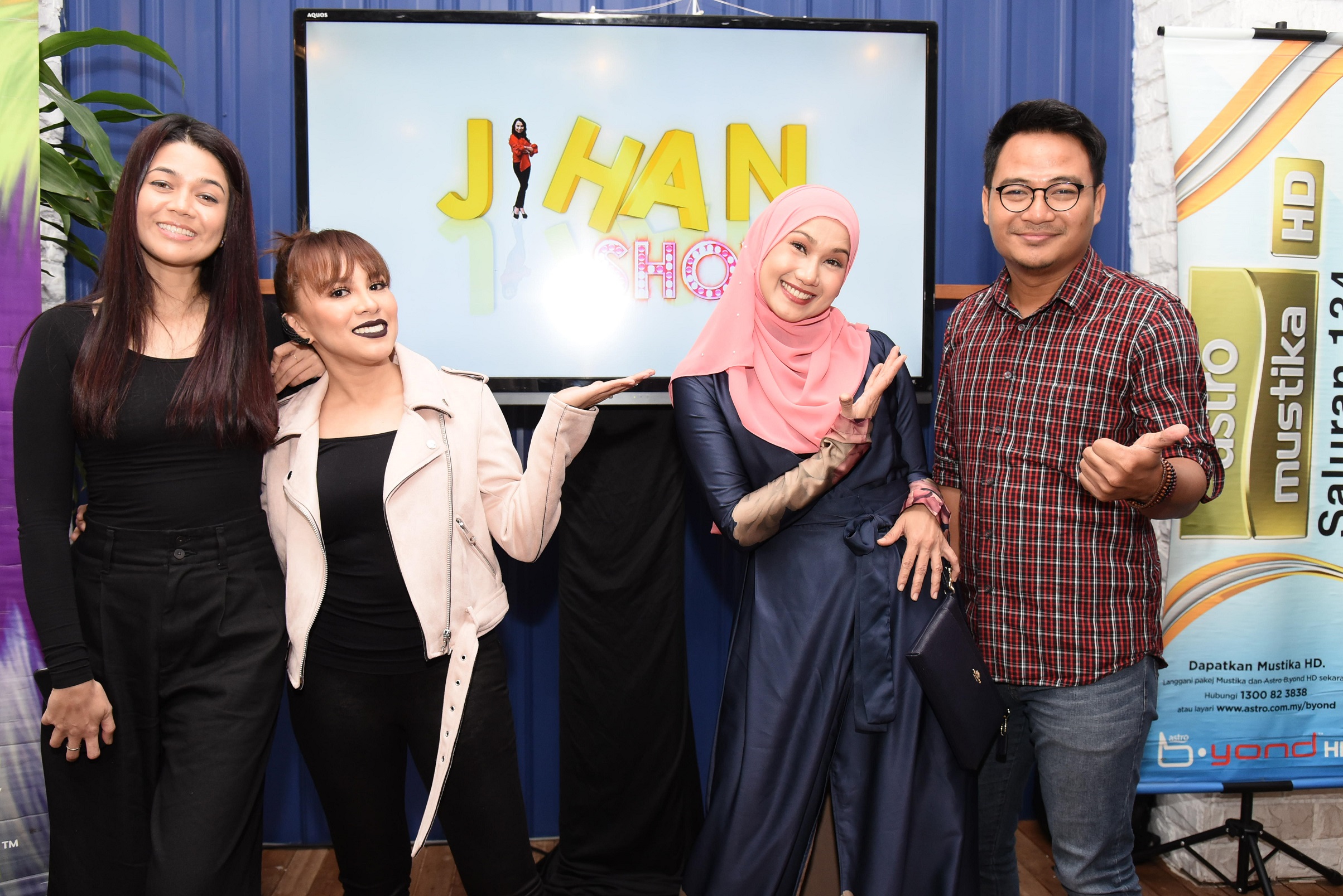 Jihan Muse tampil dengan sebuah program bual bicara