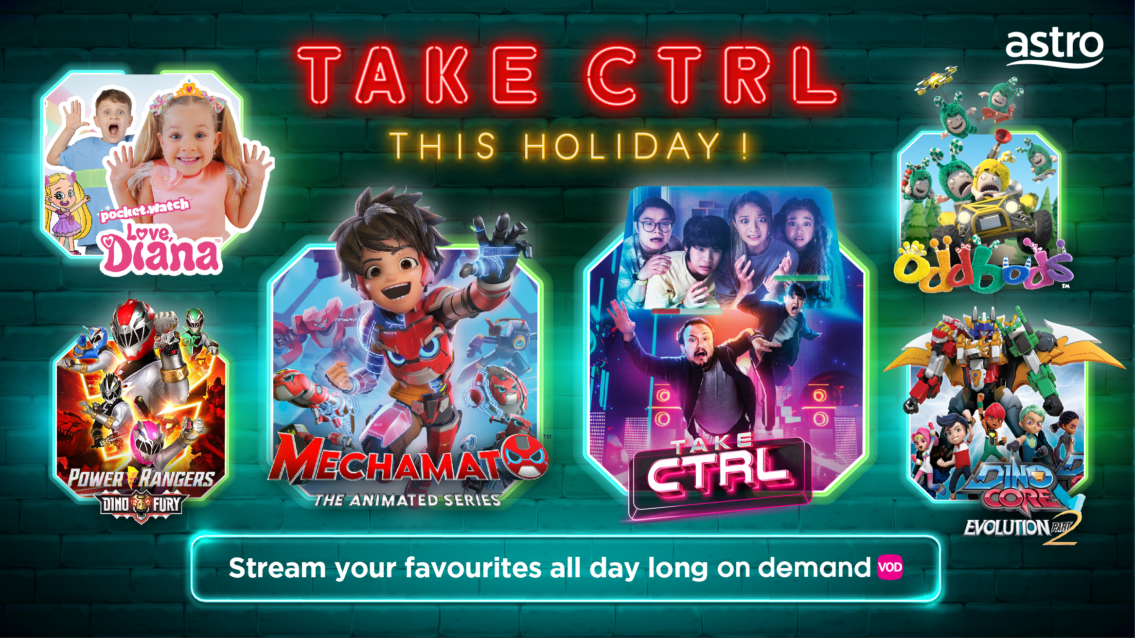 Enjoy top kids’ favourites this school holidays on Astro