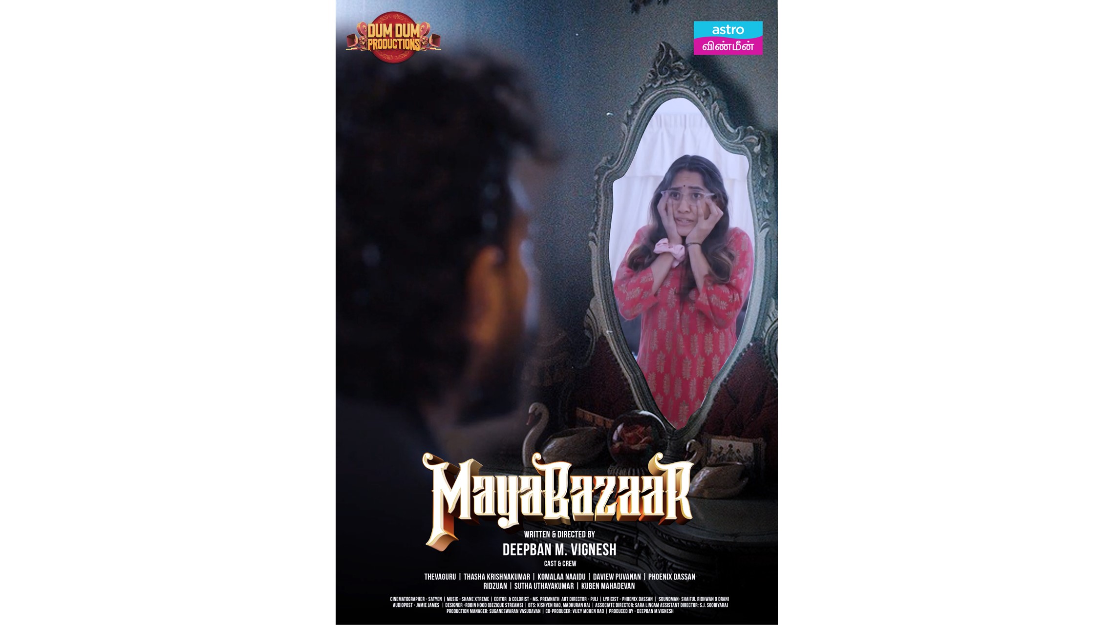 Enjoy local Tamil romance comedy telemovie ‘Maya Bazaar’  premiering 19 July on Astro Vinmeen (Ch 202)