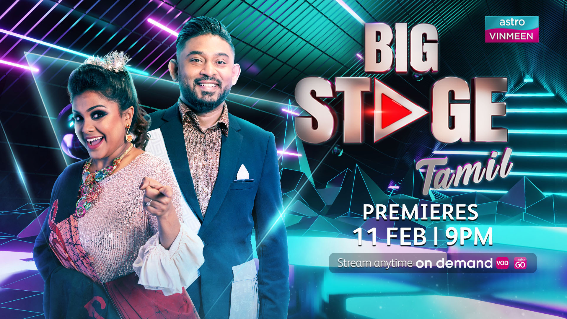 Popular local reality singing competition ‘Big Stage Tamil’ returns with season 2 on Astro
