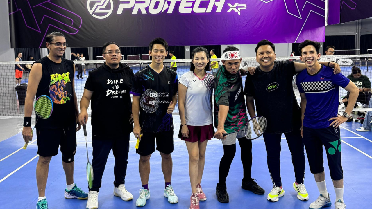 Bangmed Sahut Cabaran 3 Pagi ERA, Berganding dengan Bekas Beregu Negara di Gelanggang Badminton