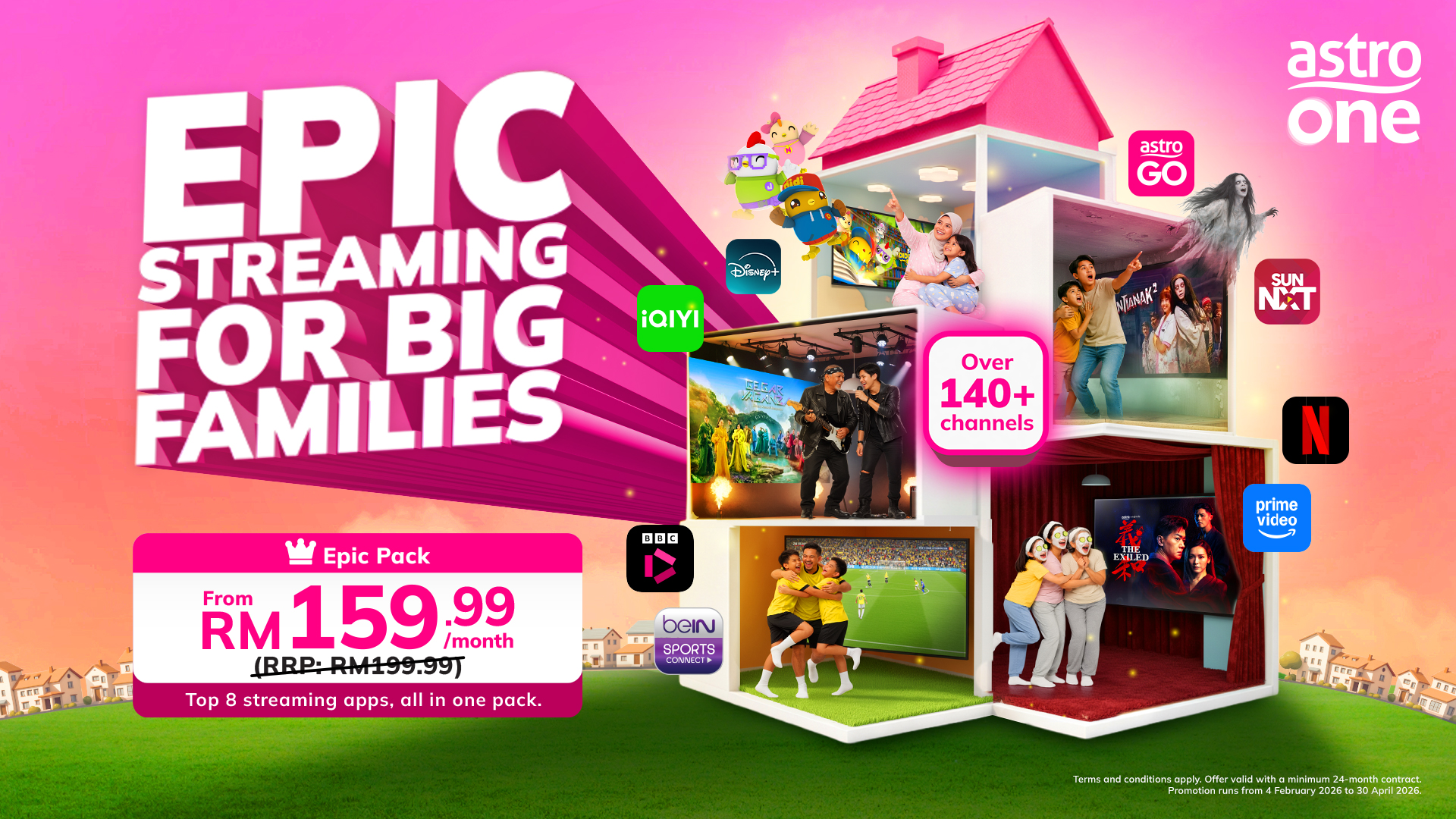 Astro Unveils Great Value Offers with 8 Popular Streaming Apps in One Simple Pack