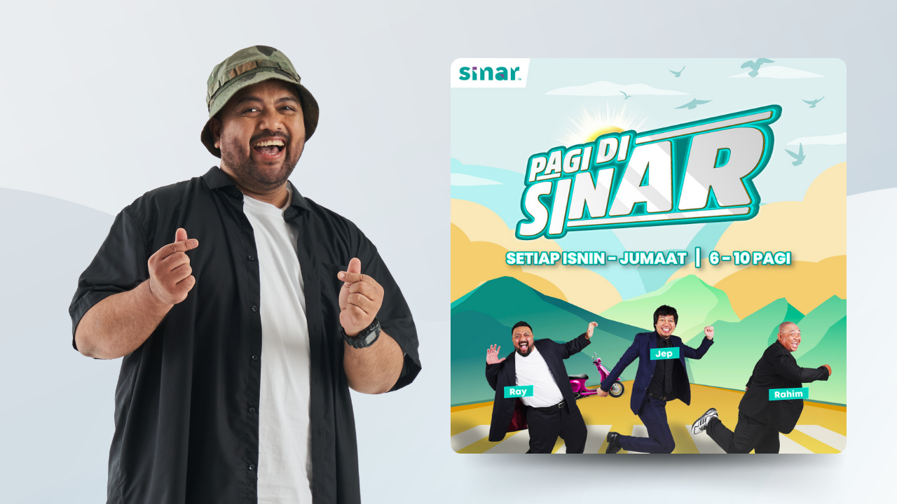 RAY SERTAI SINAR: MEMPERKUKUH TRIO PAGI DI SINAR BERSAMA JEP & RAHIM