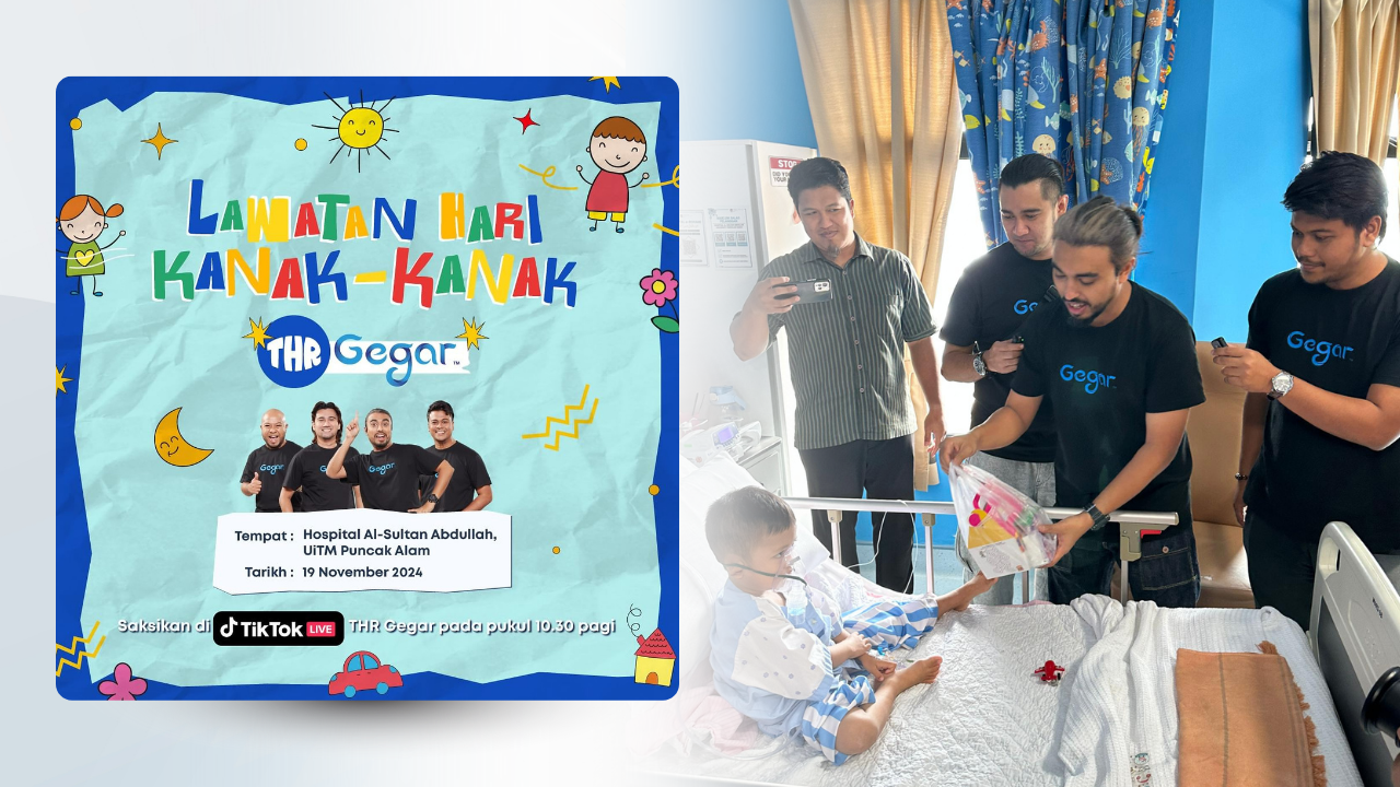 Hari Kanak-Kanak Sedunia: THR GEGAR Hargai Pesakit dan Petugas Kesihatan