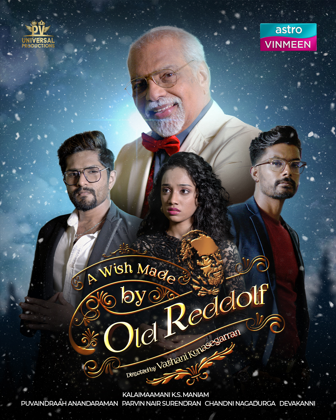 Local Tamil Christmas Special Telemovie ‘A Wish Made by Old Reddolf’ Premieres on Astro Vinmeen (Ch 202)