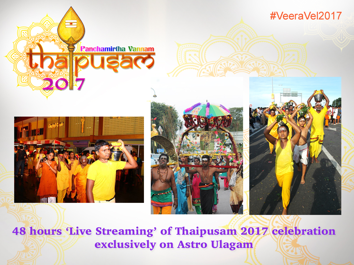 Astro brings 48-hour live streaming of Thaipusam celebrations