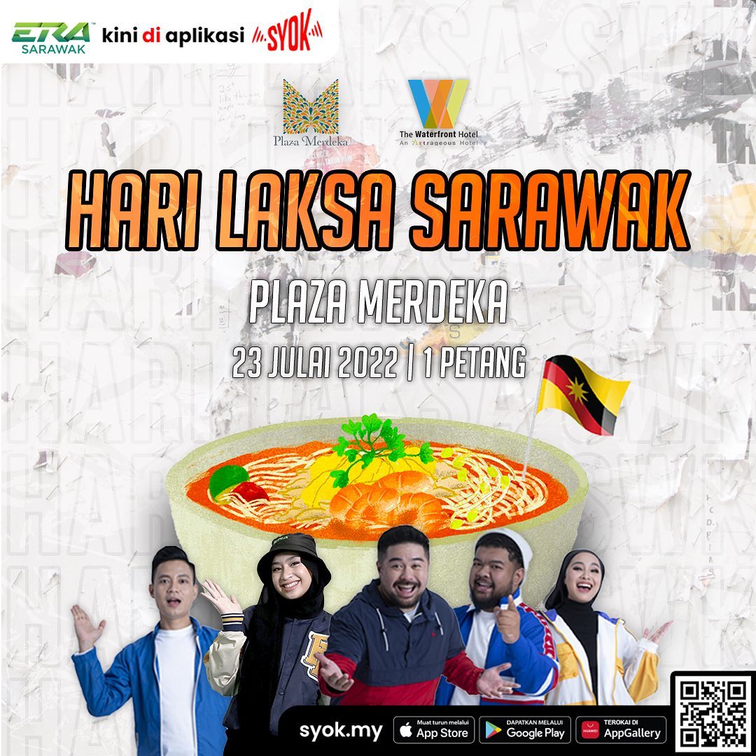 Raikan ‘Hari Laksa Sarawak’ bersama ERA Sarawak pada 23 Julai ini