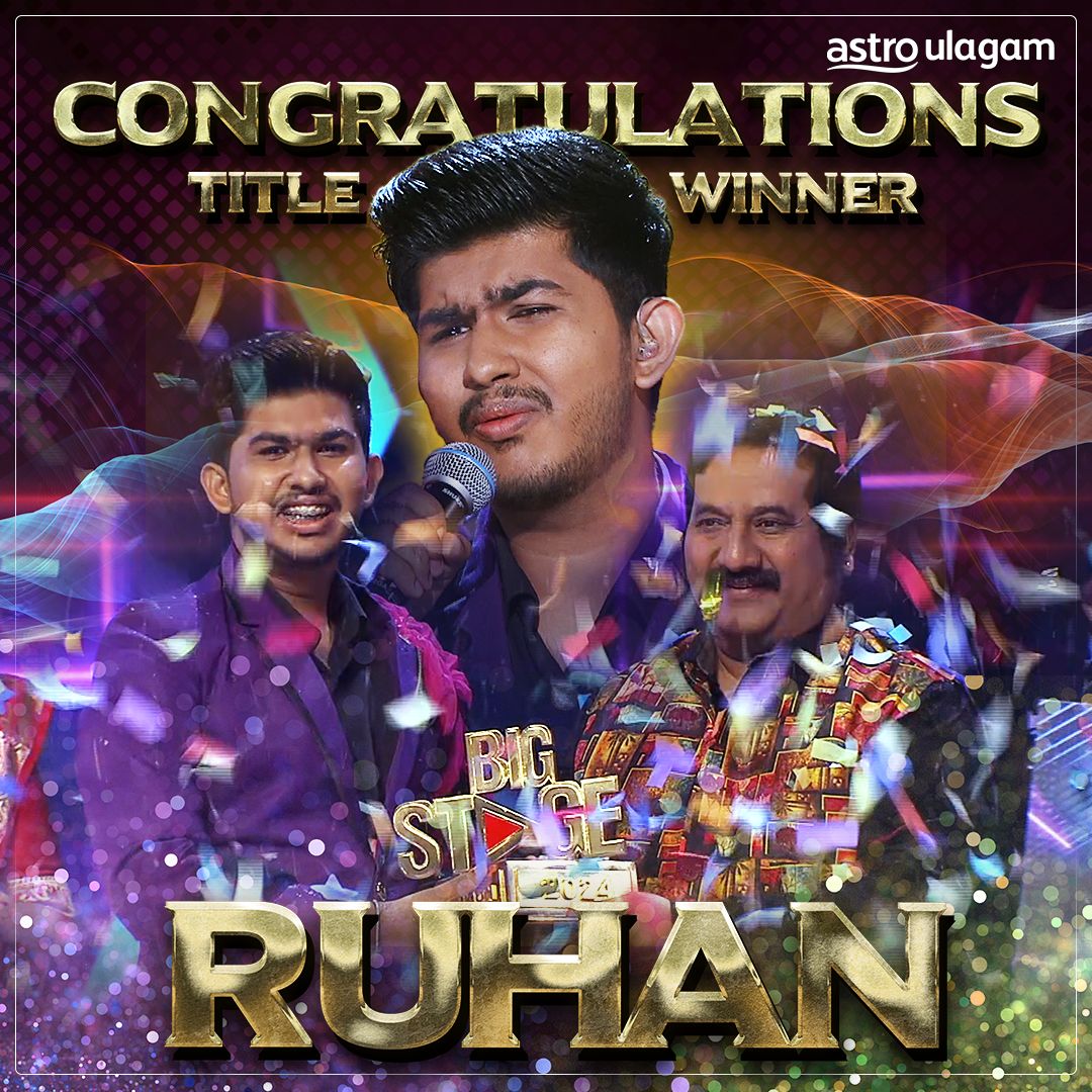 ‘Ruhan’ crowned Astro’s Big Stage Tamil Season 2 title winner