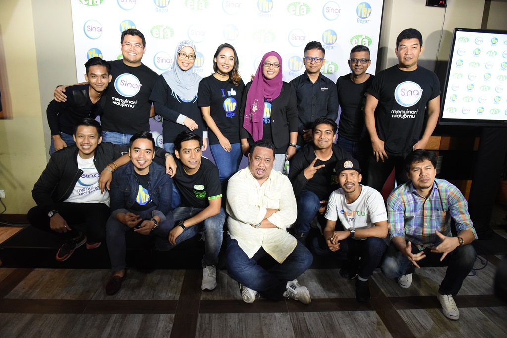 GELOMBANG ASTRO RADIO TERUSKAN MISI TAWAN HATI PENDENGAR, ERA fm, Sinar FM dan THR Gegar Kekal Momentum Dengan Sajian Menarik!