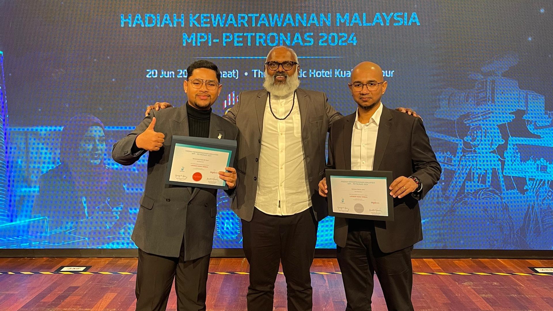 Astro Radio News Raih Anugerah Perak dan Gangsa bagi Kategori Laporan Radio Terbaik di Hadiah Kewartawanan Malaysia 2024 MPI-PETRONAS