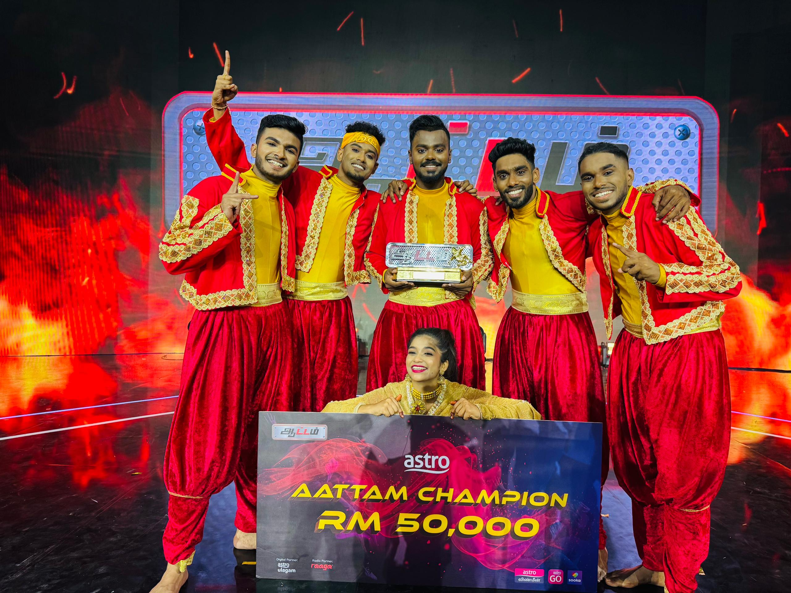 Hyperflex DC Crowned as the Ultimate Champion of Astro’s Signature Dance Competition ‘Aattam’, taking home RM50,000 Cash Prize