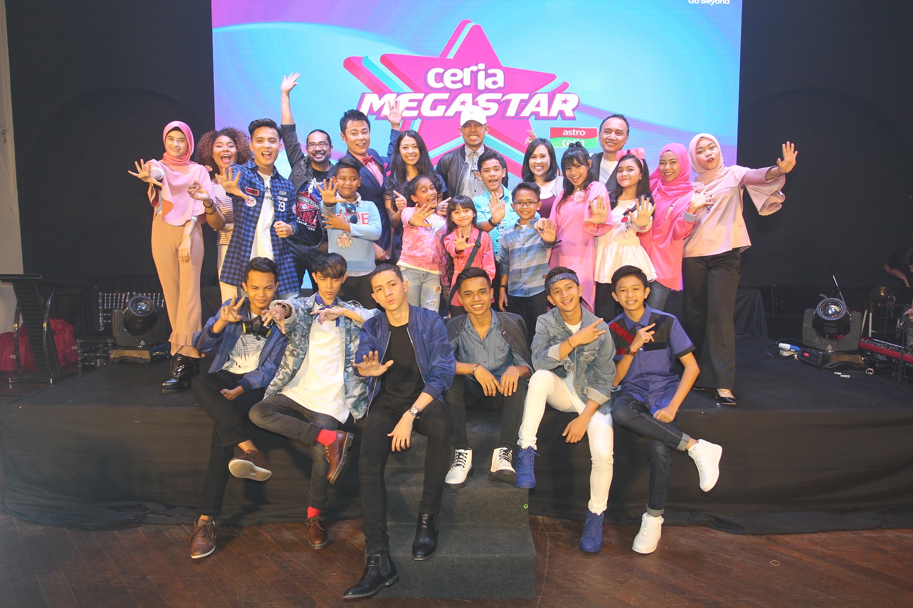 ‘Ceria Megastar’ Himpun Juara dan Finalis di Satu Pentas Utama Bagi Merebut Gelaran ‘MEGASTAR’