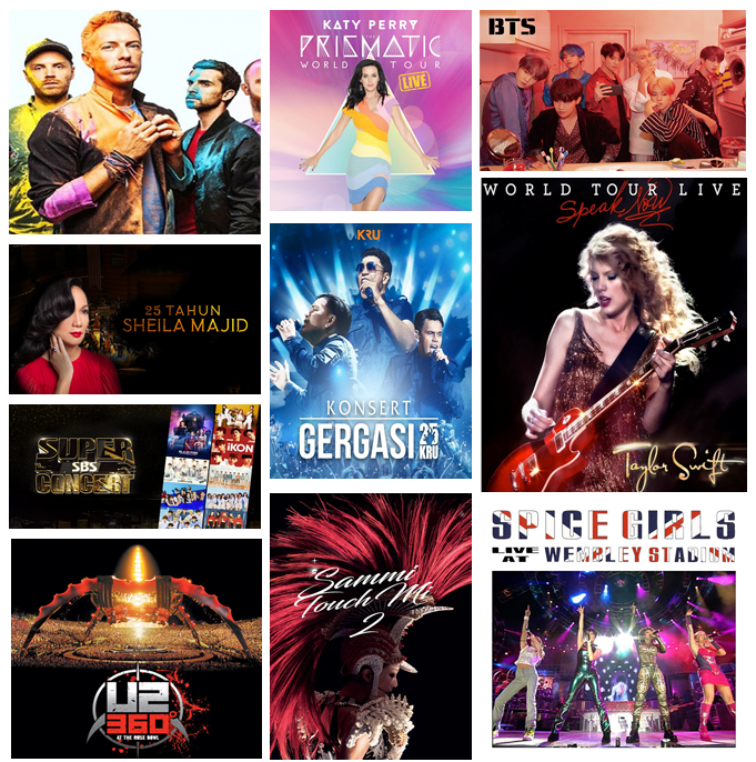 New Stay Home Concert (Ch 700) for all Astro customers, 14 - 28 April