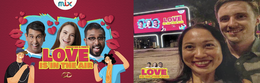 MIX surprises couple with romantic billboard video