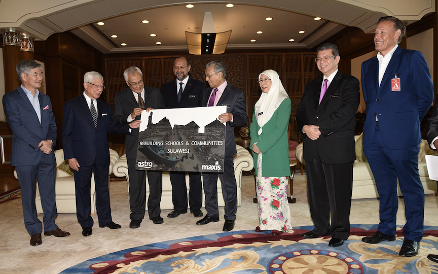 Astro and Maxis rally support to raise funds for Sulawesi tsunami victims