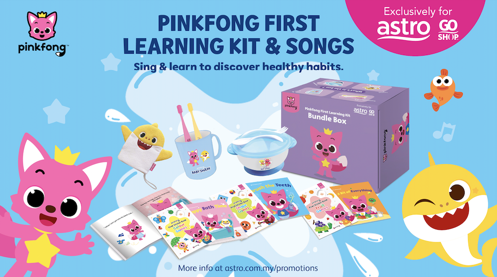 World’s first English ‘Pinkfong First Learning Kit’ launches on Astro