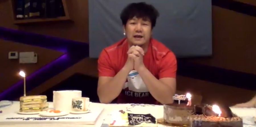 MY DJ林德荣408生日行动管制期不阻百名听众粉丝线上为他庆生献祝福