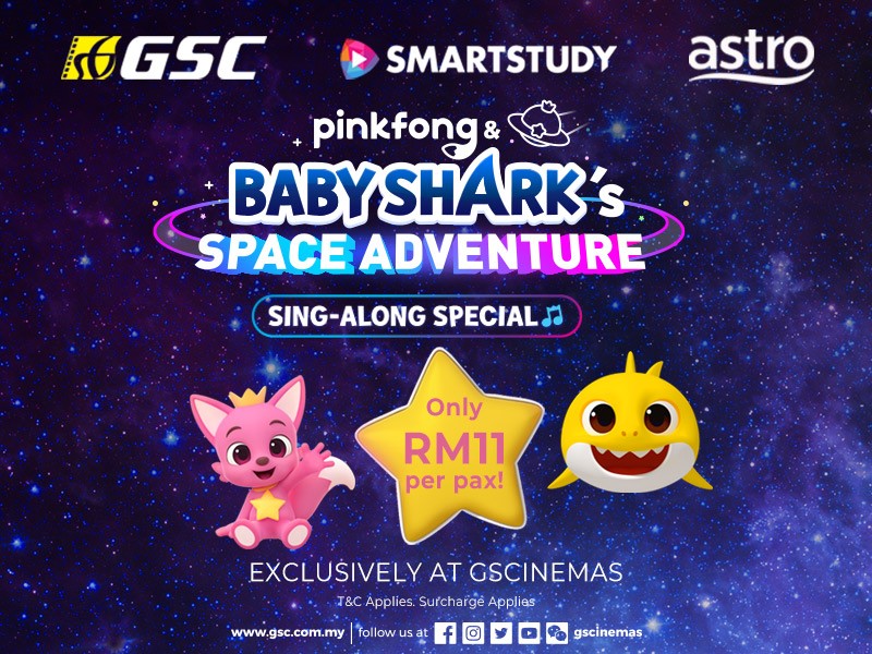First Malaysian Debut of Pinkfong & Baby Shark’s Space Adventure Sing-Along Special